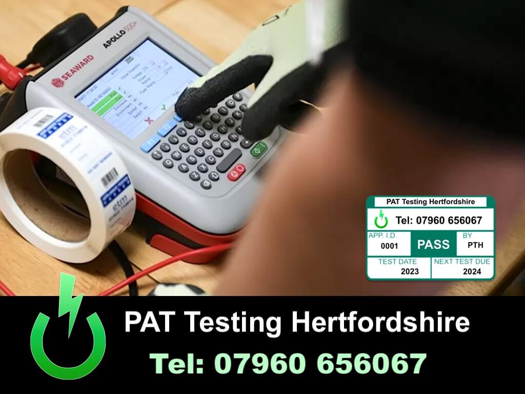Hertfordshire PAT Testing 2024